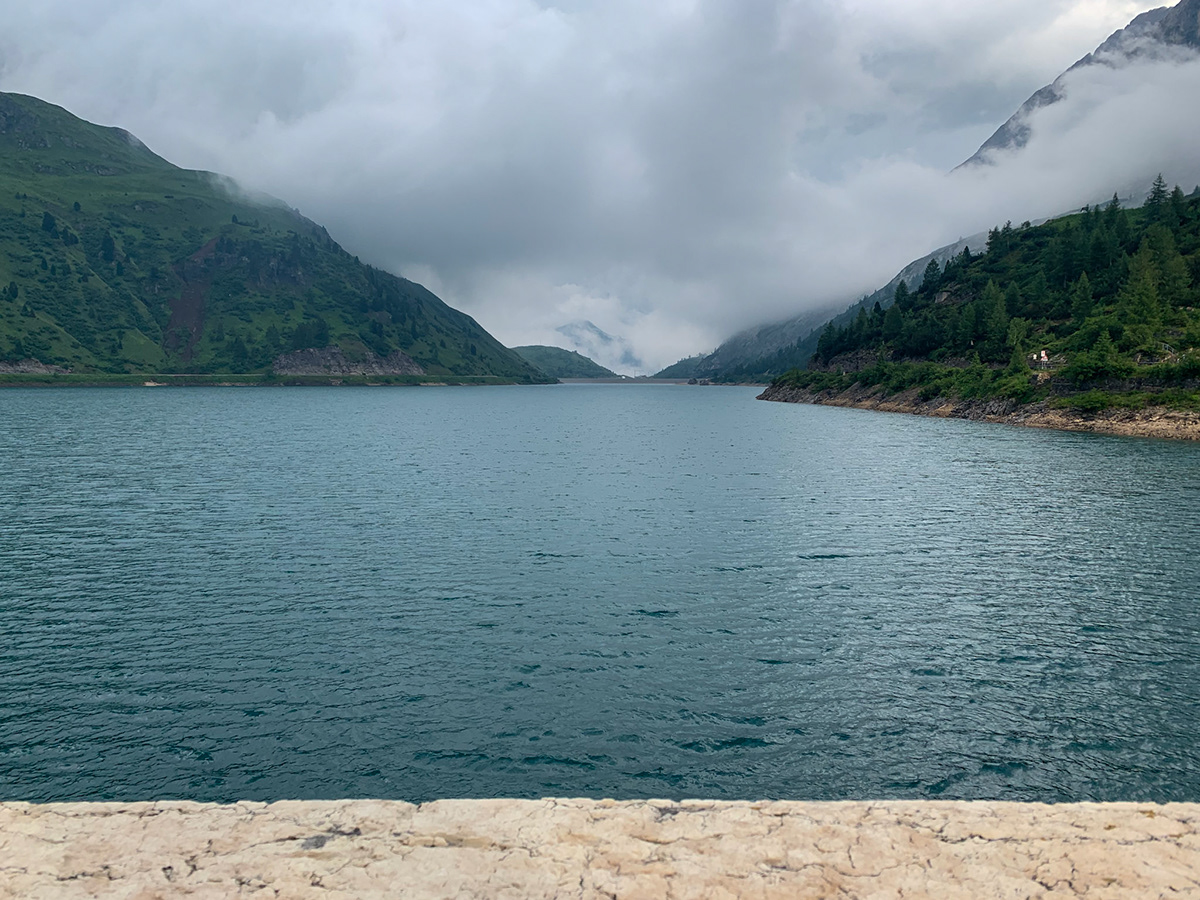 Lake behind the Dam